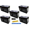 ttec 12V 9Ah Bakımsız Kuru Akü 5 Adet ttec 12V 9Ah Bakımsız Kuru Akü 5 Adet